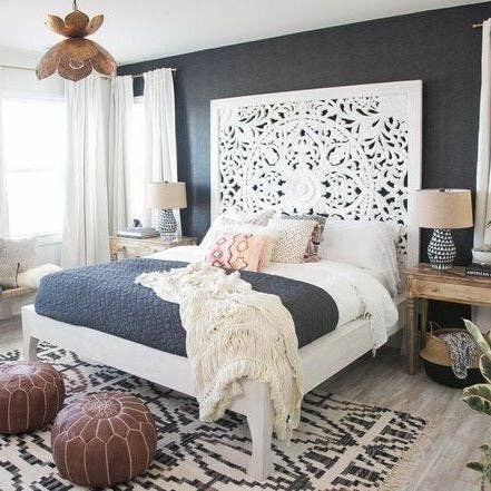 Sängram Rumsankare Snideri Traditionella Stilar Handgjord för wholesale av Crafted Fashions