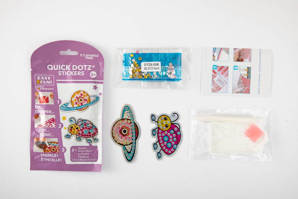 Toysmith - Wholesale DIY Craft Kit - Kids - Diamond Dotz BIG DOTZ - Planet Ladybug1