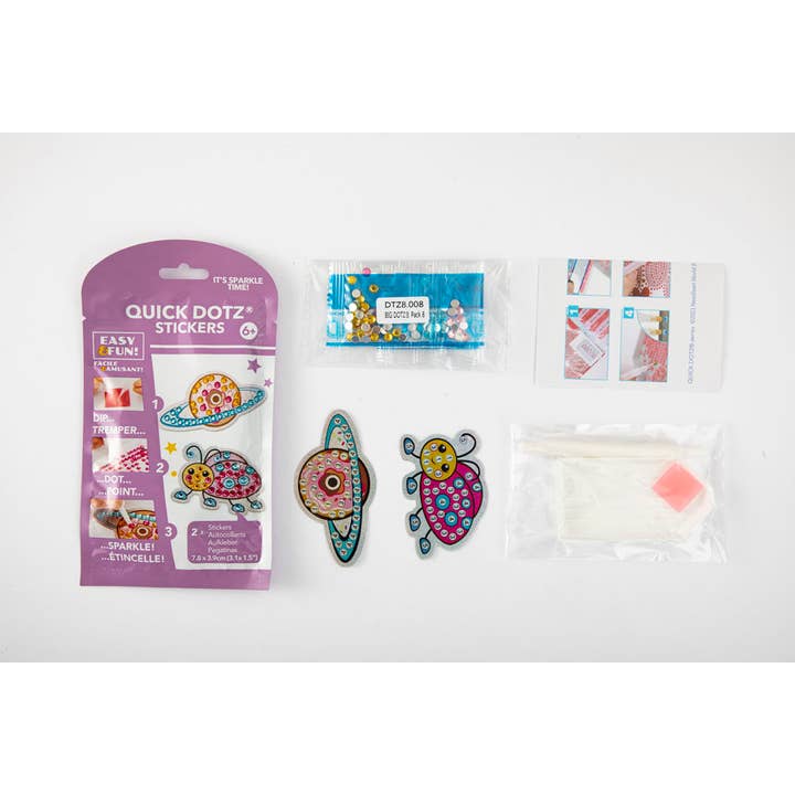 Toysmith - Wholesale DIY Craft Kit - Kids - Diamond Dotz BIG DOTZ - Planet Ladybug1
