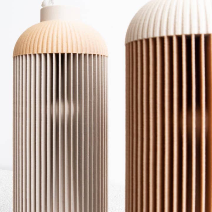 MINIMUM DESIGN - Wholesale Vase - Vase Natural & White Onde, for dried or fresh flowers2