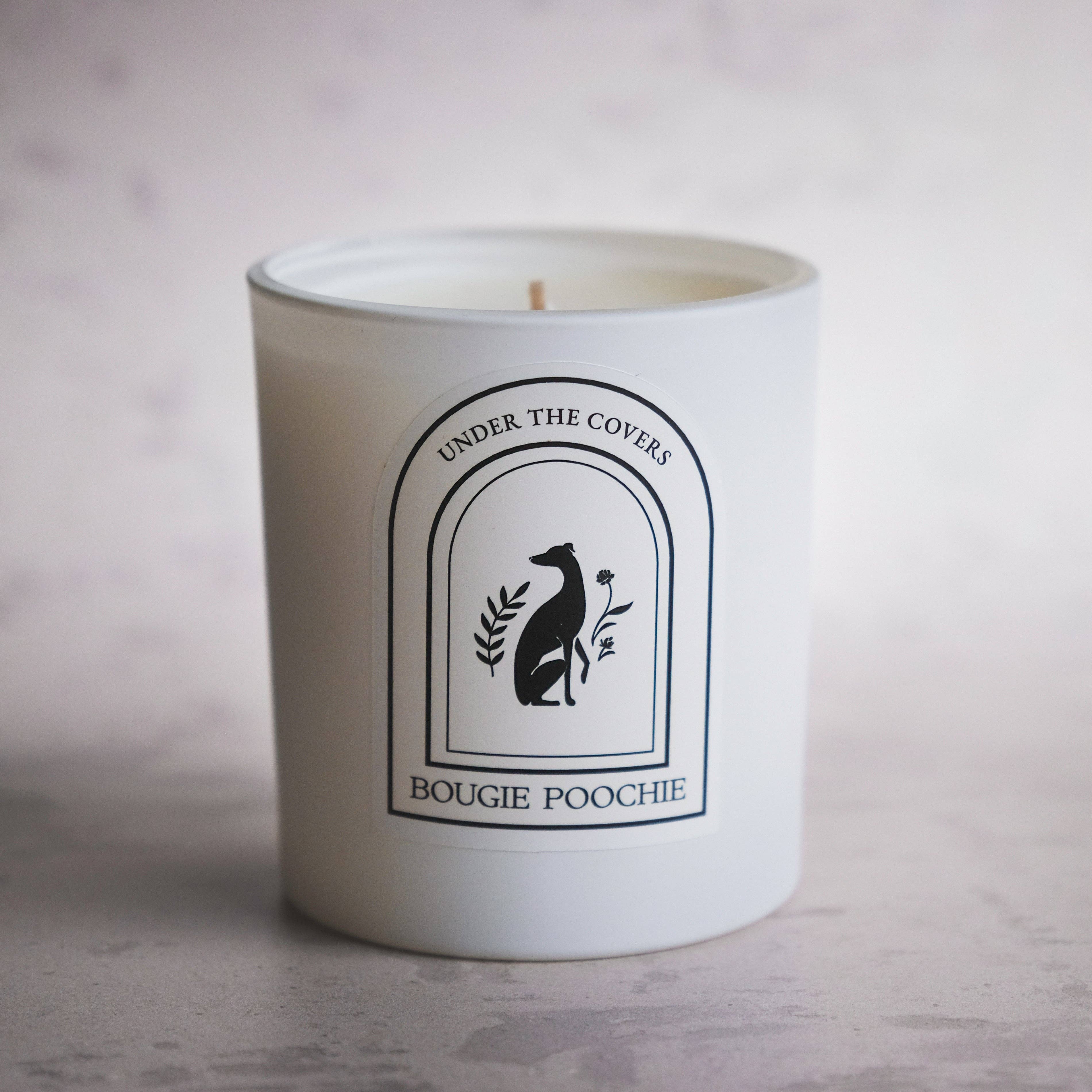 Bougie Poochie LLC - Wholesale Jar/Filled Candle - Under The Covers Candle - Non-Toxic Pet Home Candle2