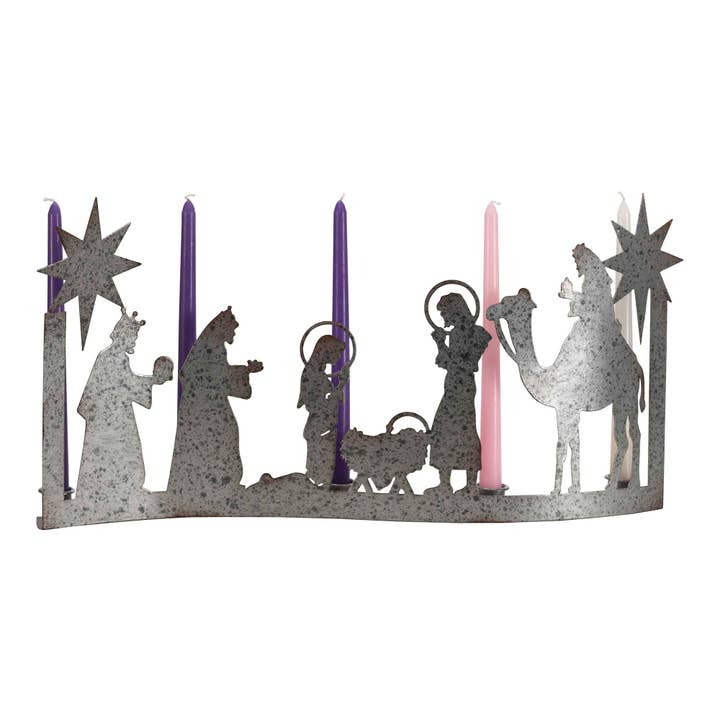 Dicksons - Wholesale Candle Holder - CHRISTMAS 1 PIECE ADVENT CANDLE HOLDER1