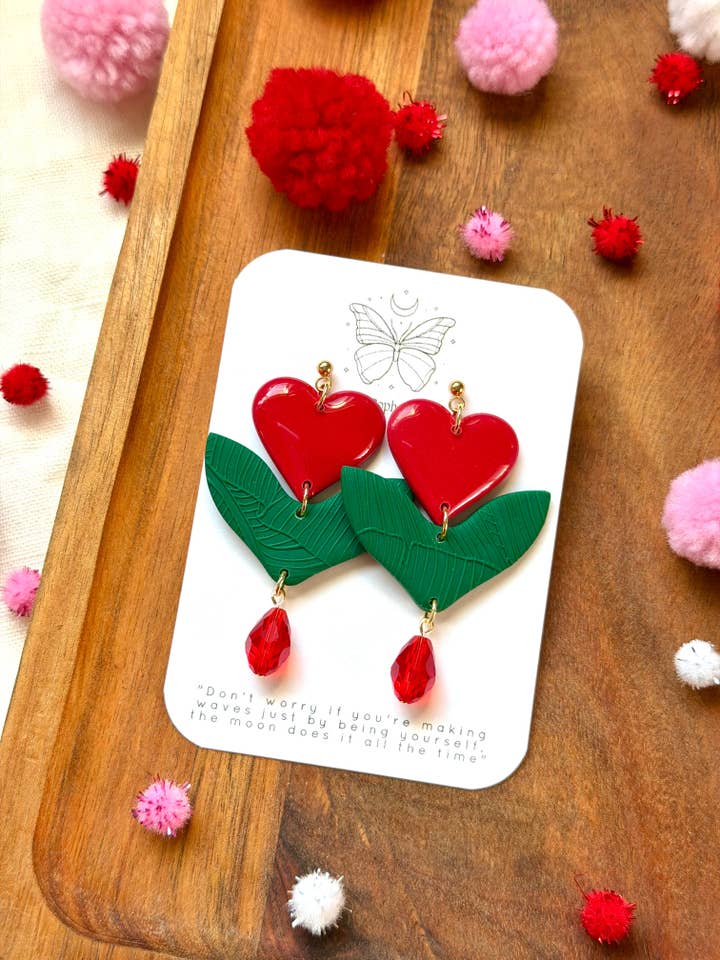 Two Lips - Red or Purple for wholesale by By Soph & Co.