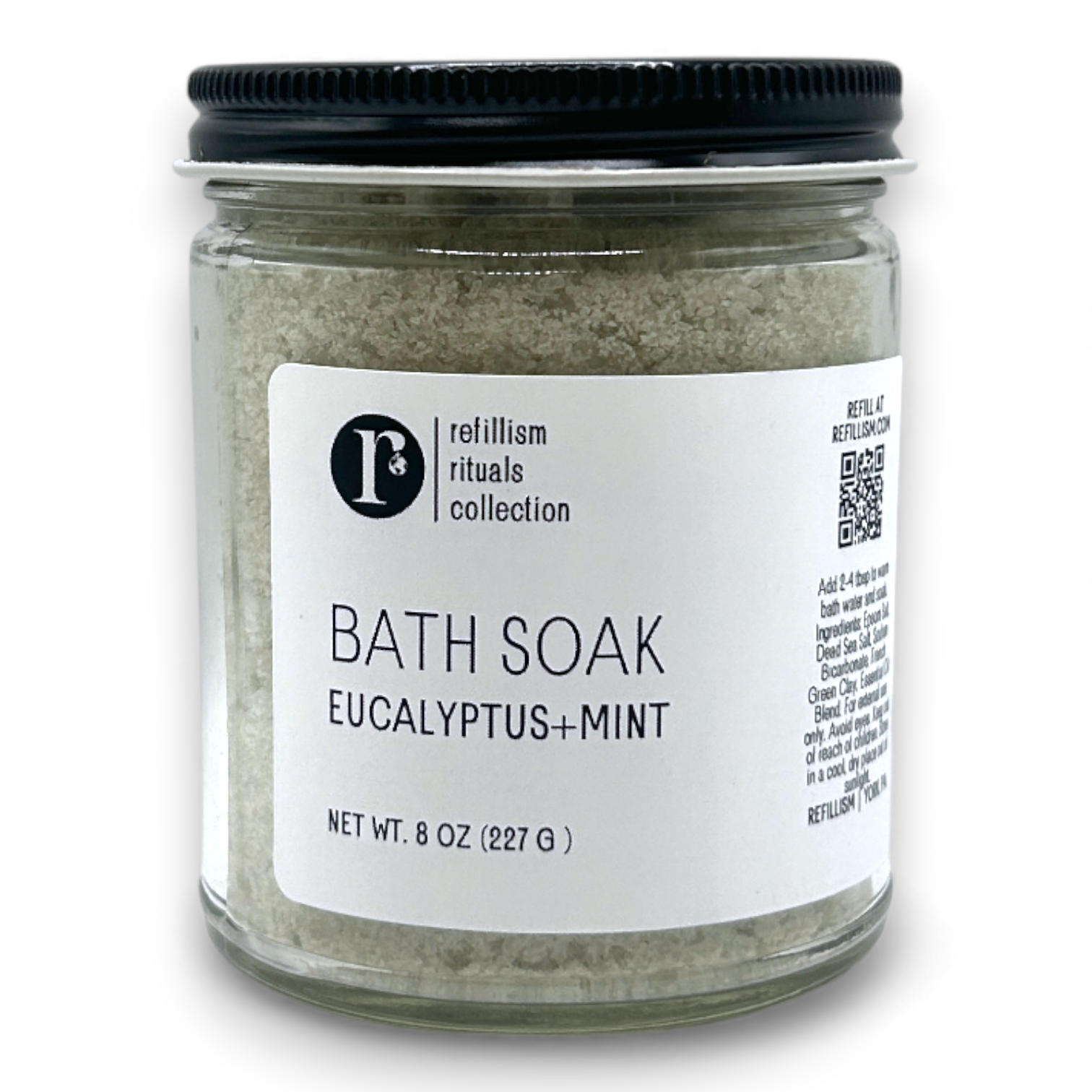 Refillism - Wholesale Bath Soak/Milk - Bath Soak | Eucalyptus+Mint | Rituals Collection1