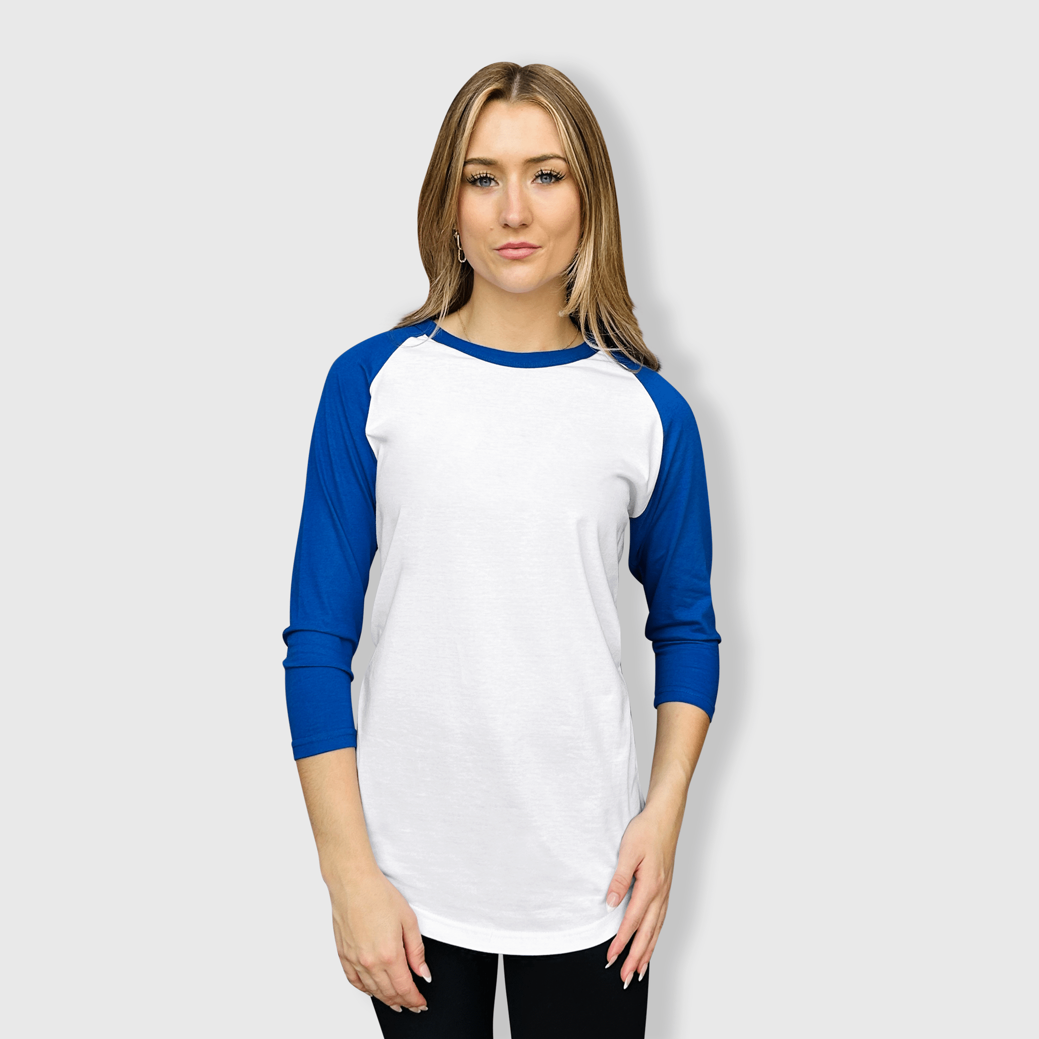 ILTEX Apparel - Vente T-shirt – femme - T-shirt de baseball adulte à manches raglan 3/4 - Plus de 35 couleurs20