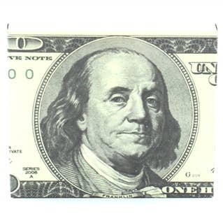 Leather Impressions Inc - Wholesale Wallet - Men's - Old $100 Dollar Bill Vegan Leather Bi Fold Wallet # VL 502