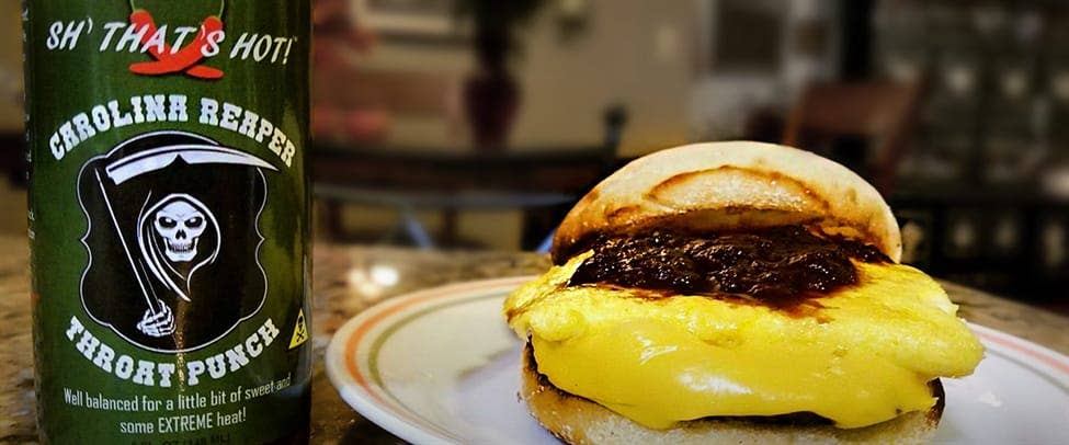 SH' THAT'S HOT! - Wholesale Hot Sauce - Carolina Reaper Throat Punch2