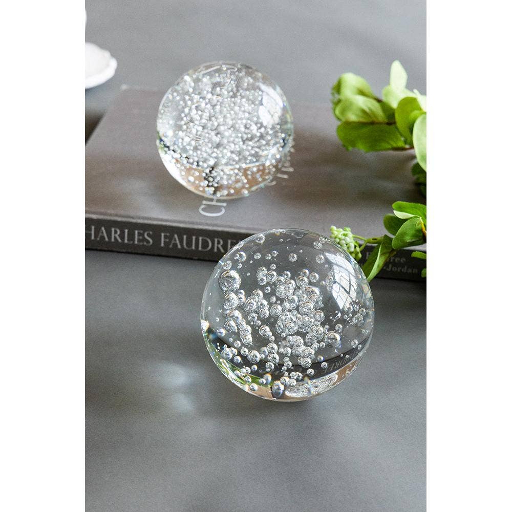 A&B Home Group Inc. - Vente Décorations de table - S/2 Sphère à Bulles8