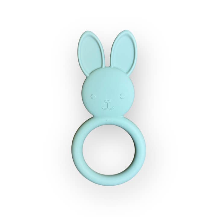 Three Hearts & Co./EMO & CO. - Wholesale Teether (Not Clip-On) - Baby - All Silicone Bunny Teething Ring