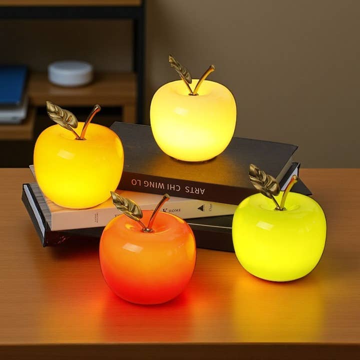 Mini luce notturna a forma di frutta – Lampada ambientale a batteria per la vendita all'ingrosso da parte di huemabe (All Import Duties Covered)