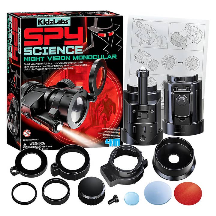The Toy Network - Wholesale Classic Toy - Kids - KidzLabs /Spy Science/Light Up Monocular