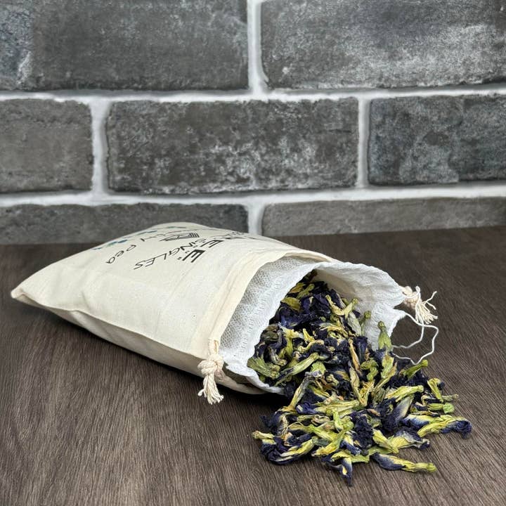 Tree Fifty Four - Wholesale Loose Tea - Butterfly Pea Whole Flower | 2oz - 1 KG | Bulk Herbs