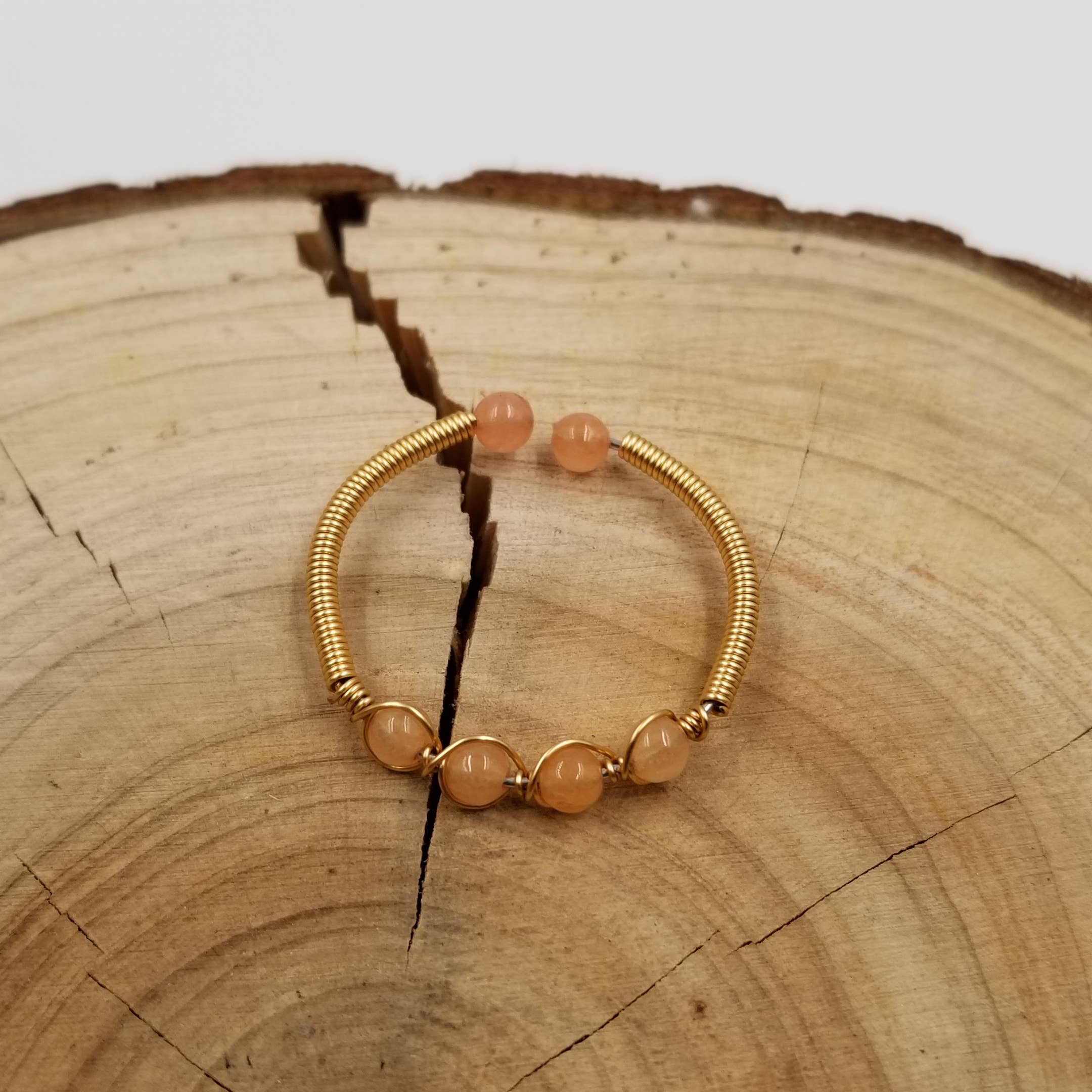 CHAKRA JEWELRY - Wholesale Single Stone/Solitaire Ring - Handmade Natural Stone Crystal Ring3