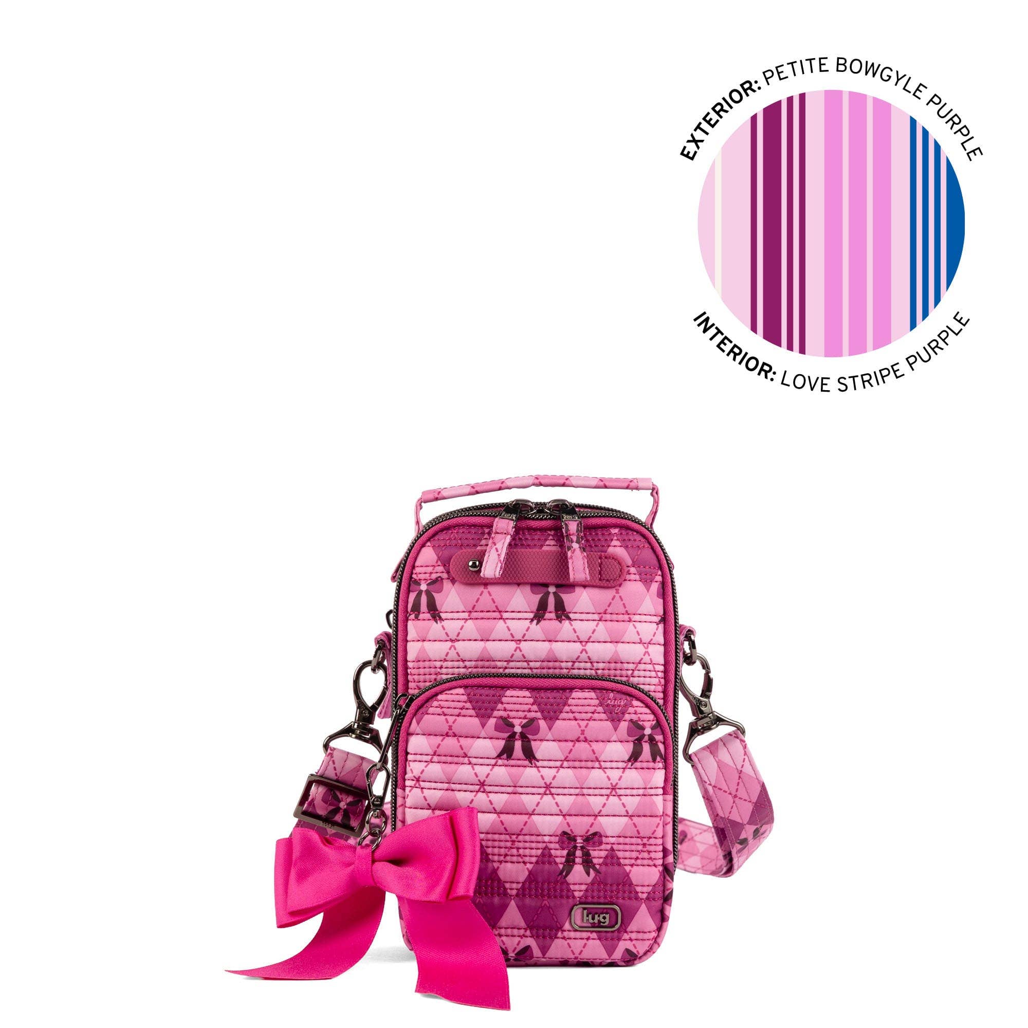 Lug - Wholesale Crossbody Bag - Women's - Skeeter Mini Bridge Love Convertible Crossbody with Bow30