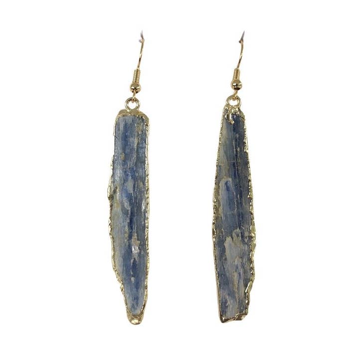 Brincos de cianita por atacado de Colour Addict Jewellery