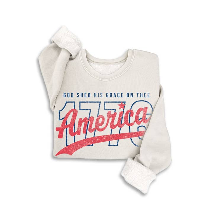 HRTandLUV - Wholesale Sweatshirt - Women's - GOD SHEED HIS GRACE ON THEE MINERAL SWEATSHIRTS8