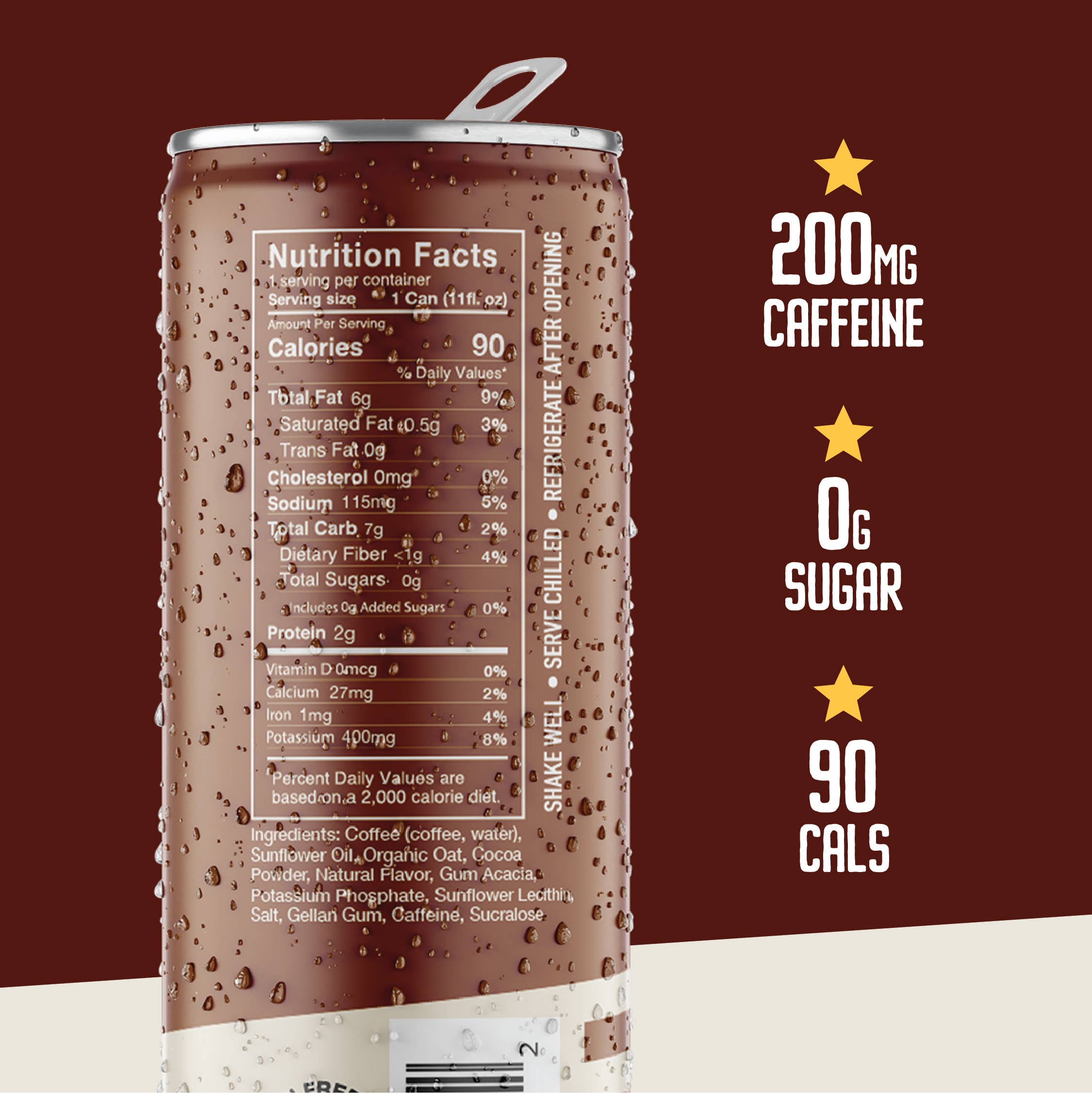 Loco Coffee - Wholesale Iced Coffee/Cold Brew - Mocha Libre Oat Milk Latte 1