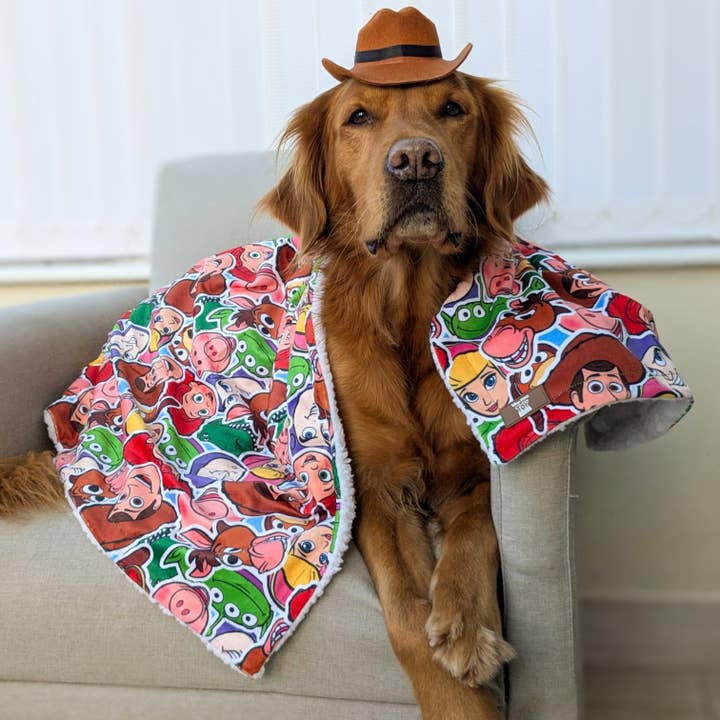 Pawsome Paws - Venta al por mayor Manta - Perros - Manta para Perros Disney© - Amigos de Toy Story