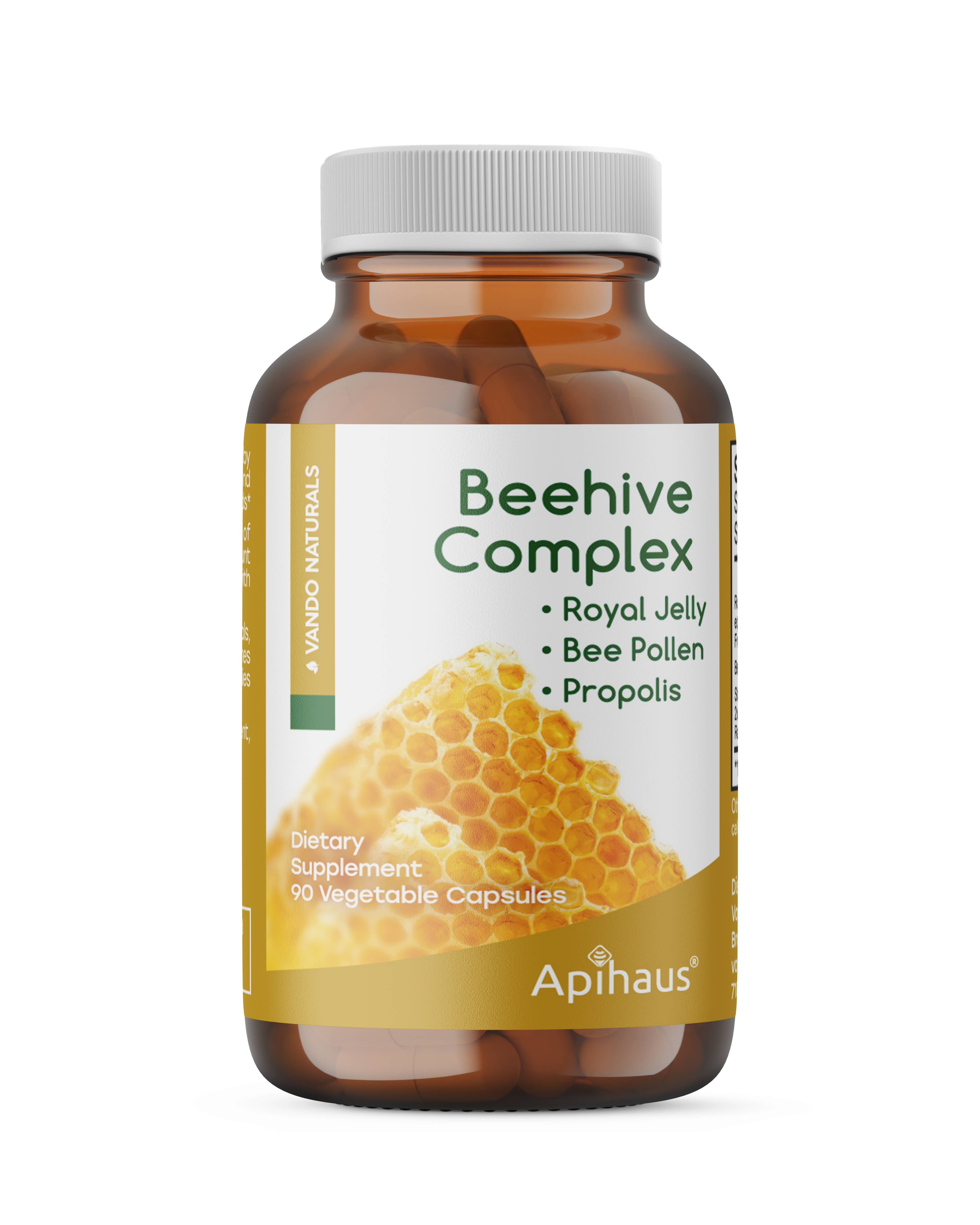 Vando Naturals - Wholesale Oral supplement/vitamin - BeeHive Complex (Pollen, Royal Jelly, Propolis)