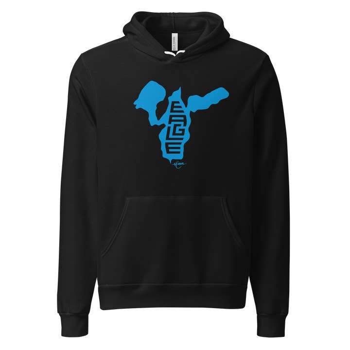 Eagle Lake Hoodie for wholesale by Lakes Supply Co.