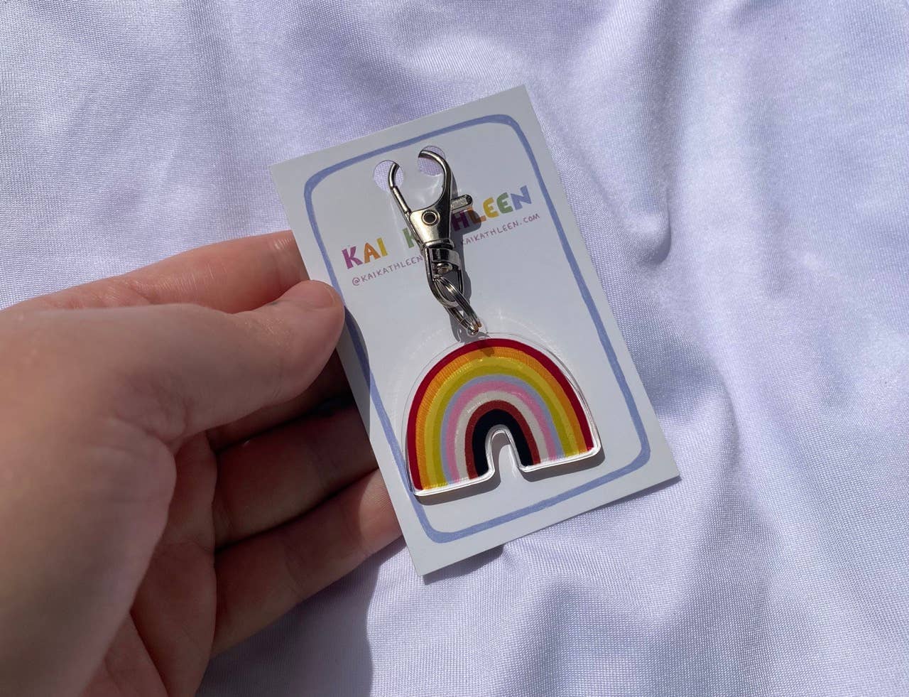 Kai Kathleen – wholesale Keychain – Unisex – Inclusive rainbow LGBTQ+ keyring 0