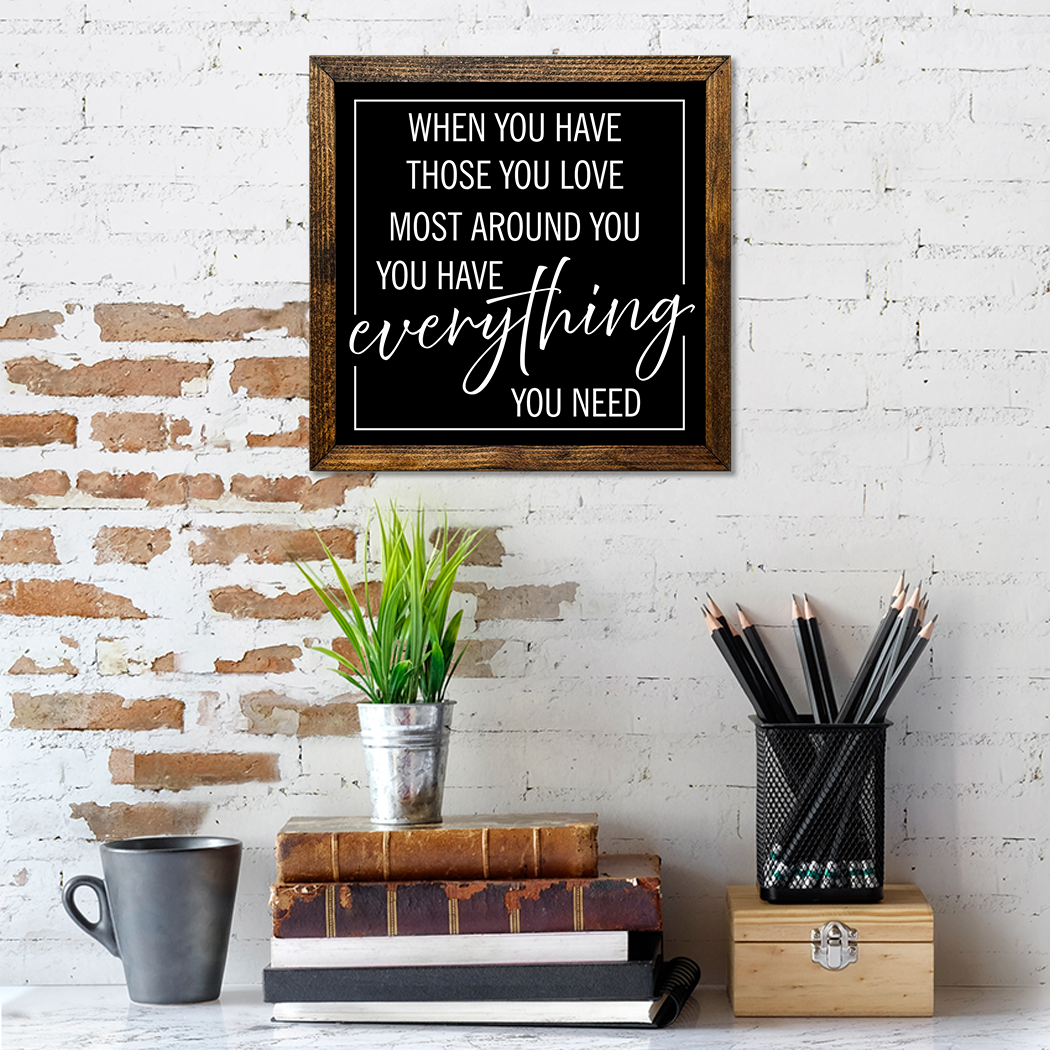 Jarmz Designs - Wholesale Sign - TIMBERLAND FRAME EVERYTHING YOU NEED2