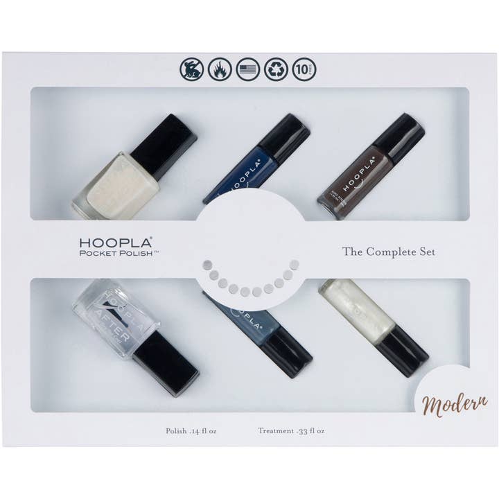 The Complete Clean Nail Polish Set - Modern for wholesale by HOOPLA®