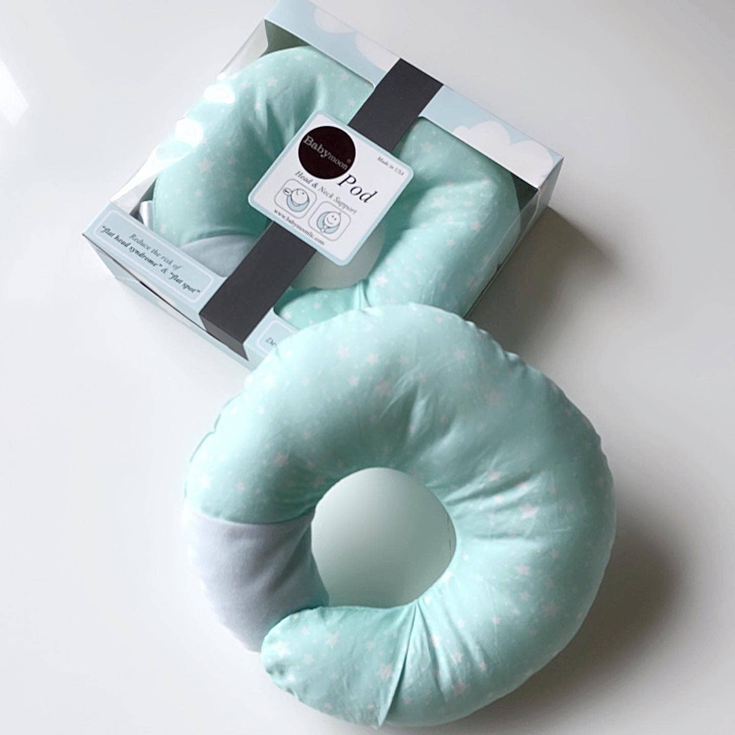 Babymoon LLC - Wholesale Pillow/Cushion - Kids & Baby - Baby Head Shaping Pillow / Cushion / Head & Neck Support7