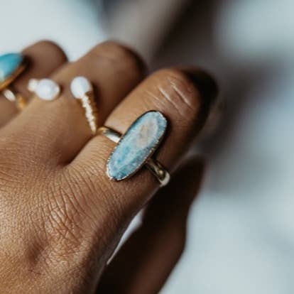 CAURINE - Wholesale Cocktail/Statement Ring - Batie Ring1