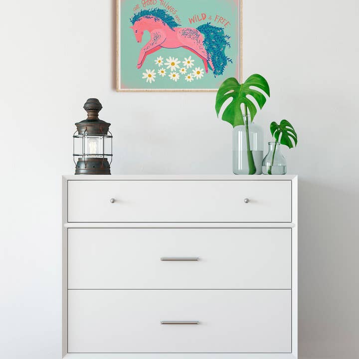 Dream Folk Studio - Wholesale Art Print - Wild & Free Horse - Art Print3