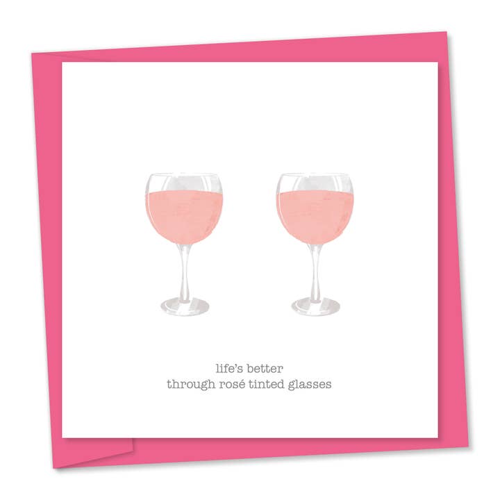 Verres teintés rosés pour la vente par viewbyrufus