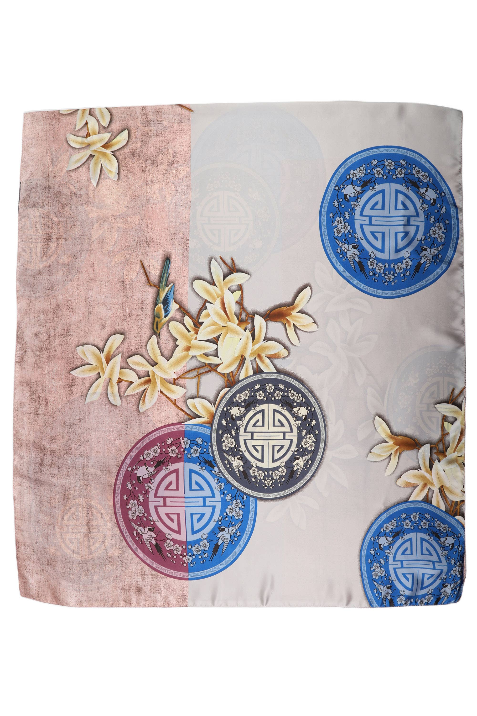 PHANIE MODE - Wholesale Scarf - Women's - Colorful printed scarf – Silk touch E-091811