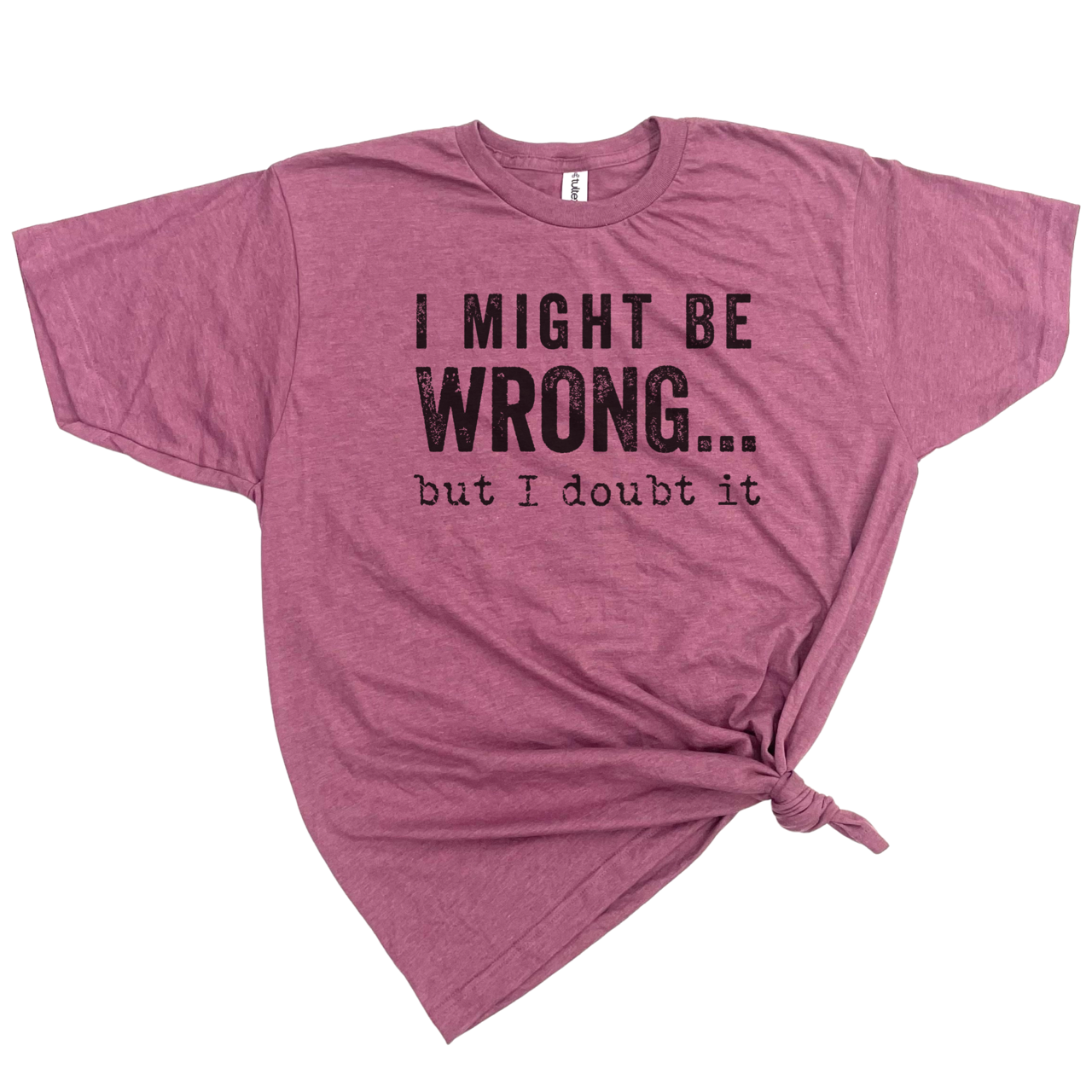dkhandmade - Wholesale Screen Printed T-Shirt - Men's - I MIGHT BE WRONG T-SHIRT8