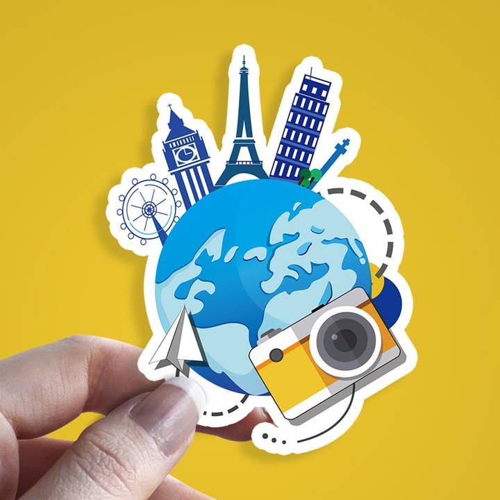 Custom Round Stickers - Personalized Circle Logo Label For Business for wholesale by Decords