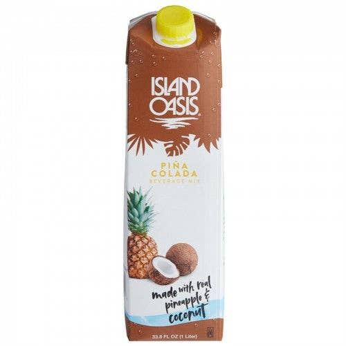 FIXTUREDISPLAYS - Wholesale Cocktail Mix/Syrup - Island Oasis 1 Liter Pina Colada Beverage Mix WS-711IOPINACOL
