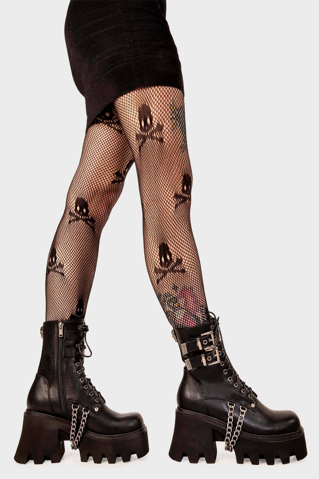 LAMODA - Wholesale Combat/Military Boots - Women's - High On Love Chunky Platform Ankle Boots2