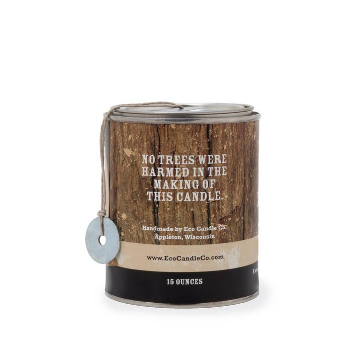 Eco Candle Company – wholesale Travel candles – The MANdle TREEHUGGER | teak, sandalwood1