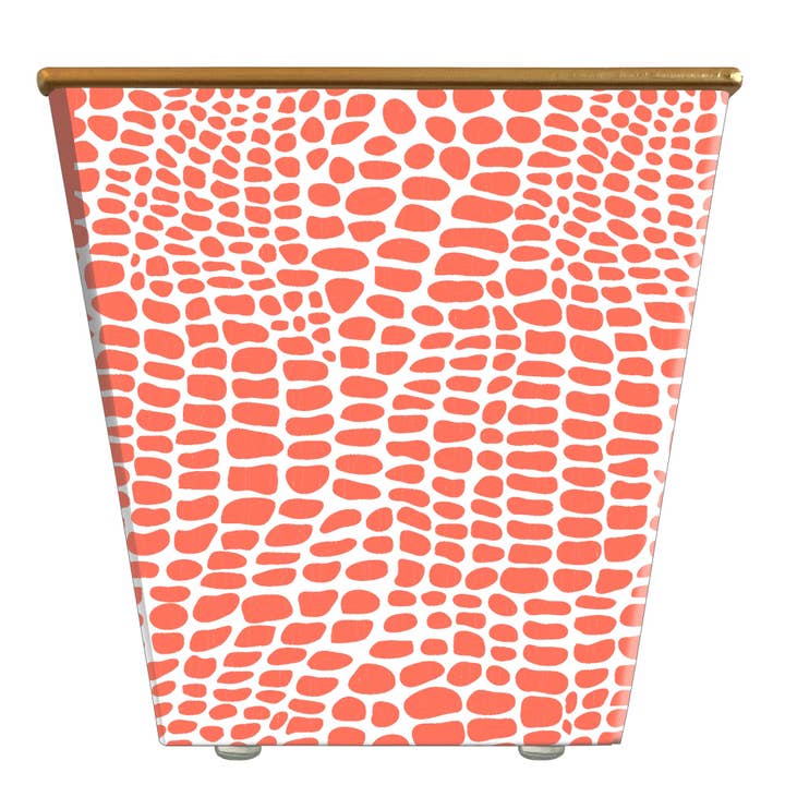 Hedge Farm Candles and Containers – wholesale Plant pot – Alligator Skin Cachepot Container Only1