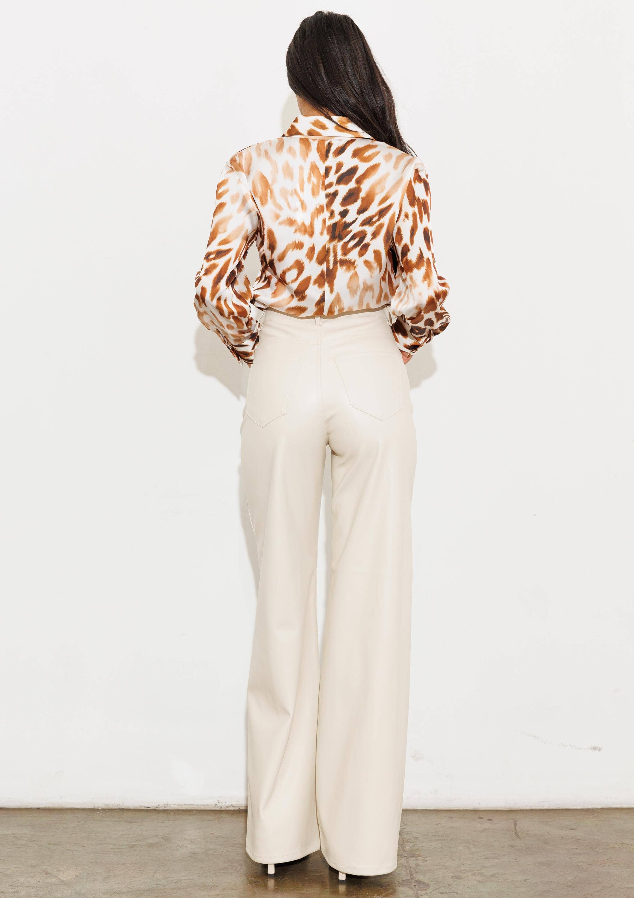 Vibrant M.i.U - Wholesale Pants - Women's - PU Vibrant Wide Pants10