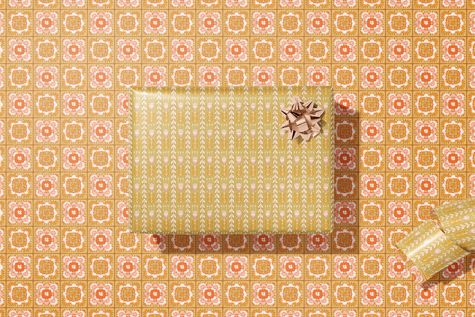 re:mused studio - Wholesale Flat Wrap - Petalcraft Gift Wrap Sheet-Double Sided15
