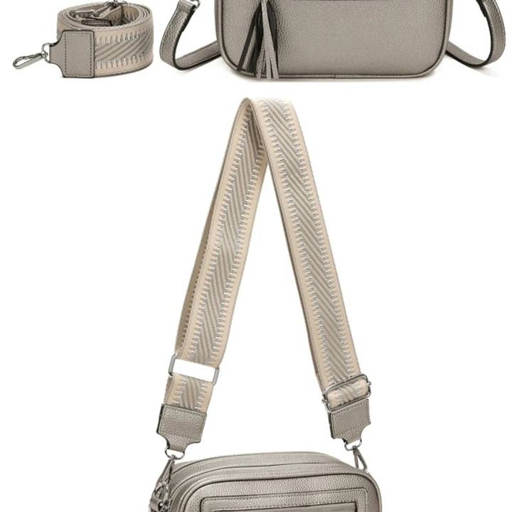 Ellas Trading – wholesale Crossbody bag – Women's – Urban Charm Tassel Ample Crossbody Bag - RB24080216