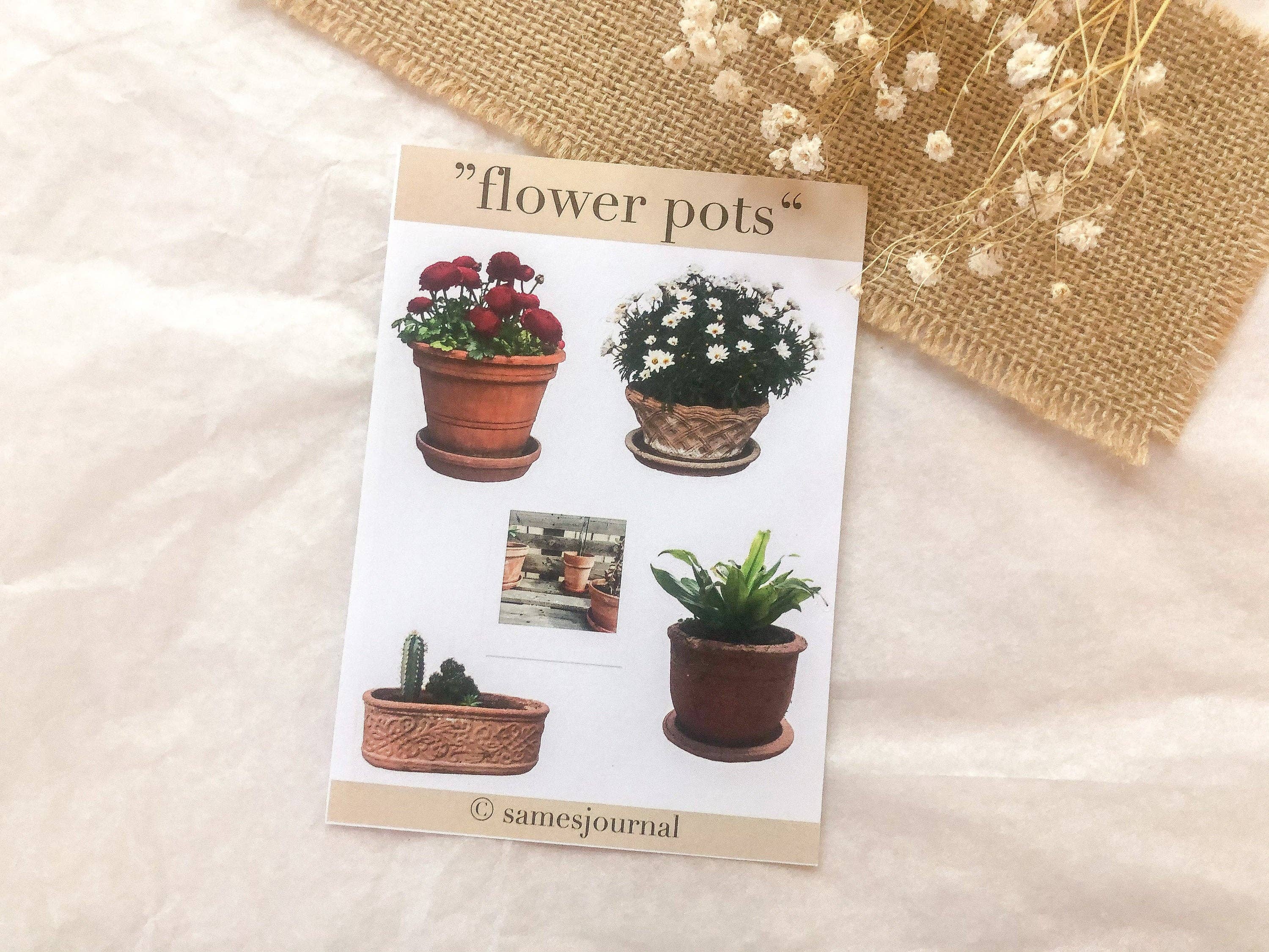 samesjournal - Vendita all'ingrosso Adesivo - adesivi per vasi di fiori, adesivi, fiori, fiori - samesjournal