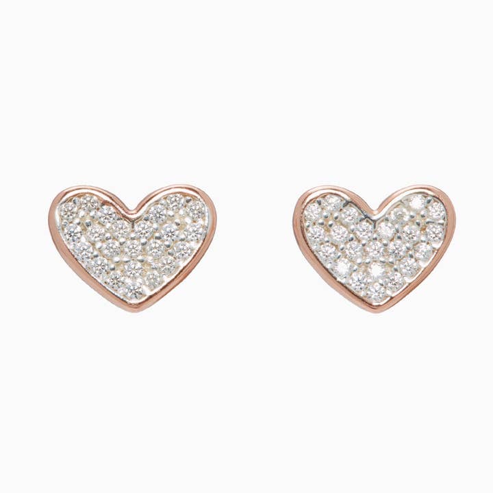 Mini Pavé Stud Earrings for wholesale by Hillberg & Berk