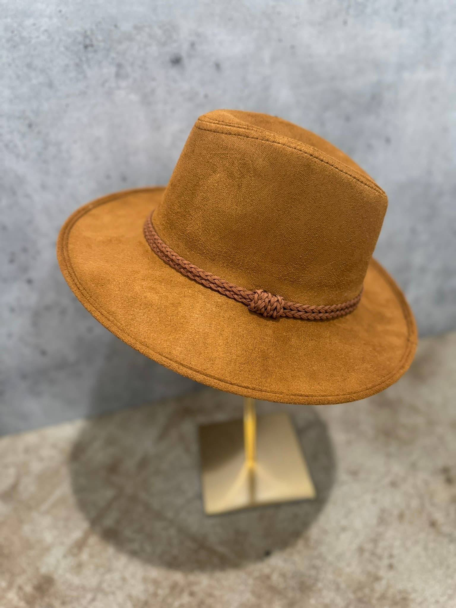 Love and Thyme - Wholesale Fedora - Women's - Best Seller! Vegan Suede Panama Hat Short Brim7