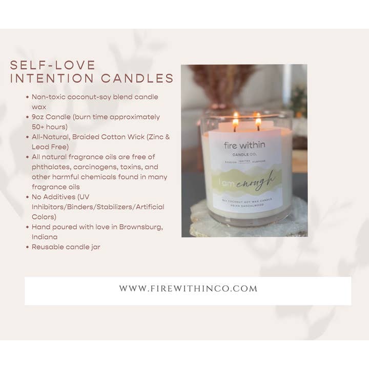 Fire Within Candle Company, LLC - Wholesale Jar/filled candle - #$@!% Kind of Day, Organic Coconut-Soy Intention Candle3