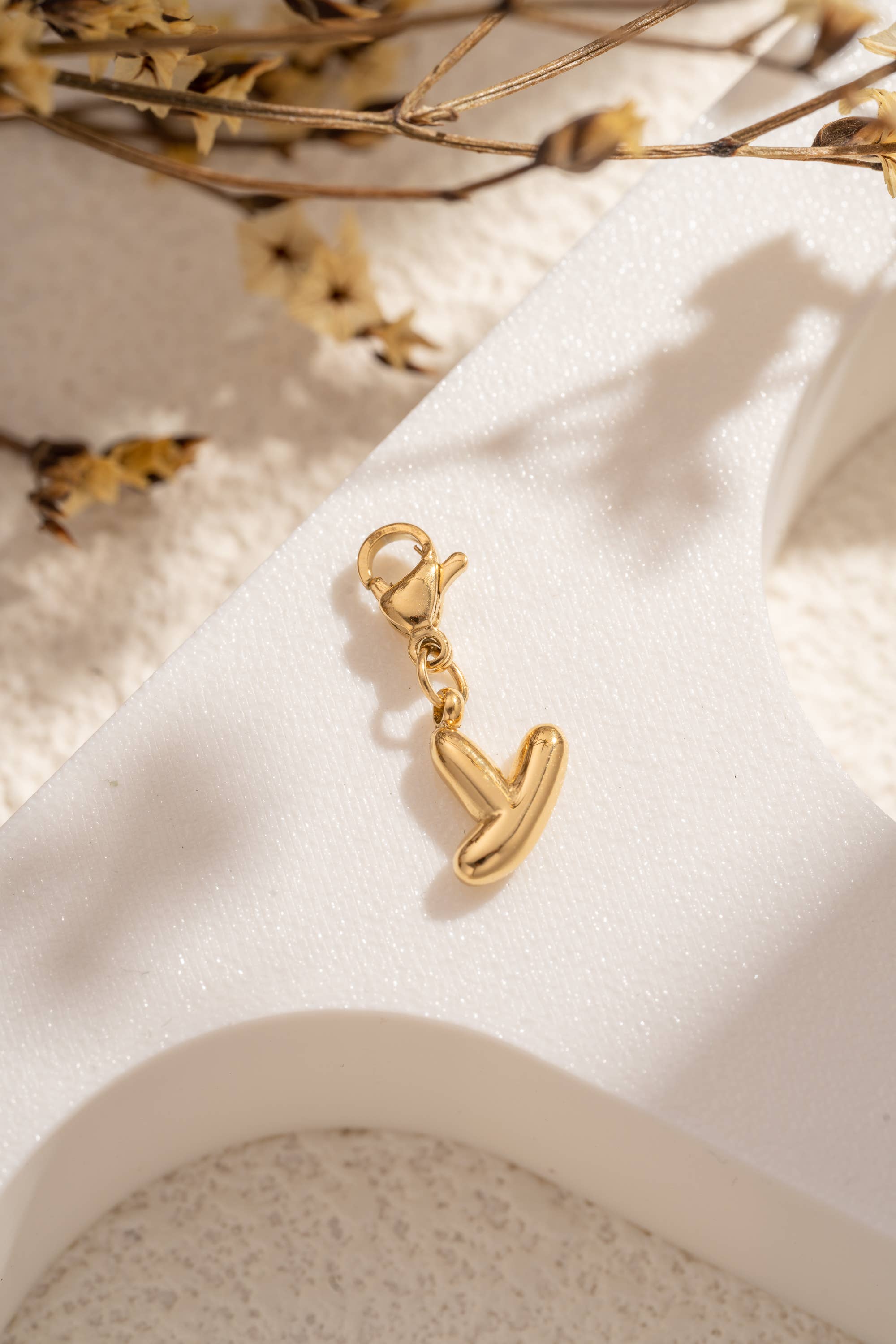 COSMOS - Vente Breloques/médailles personnalisées - Lot 26 Lettres Alphabet Acier Inoxydable Personnalisable28