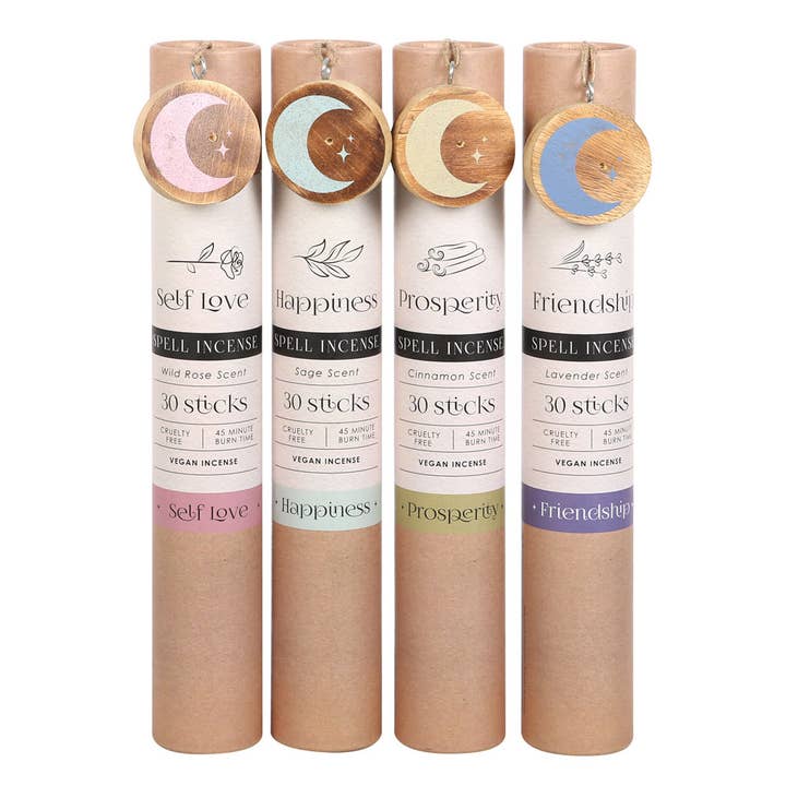 Something Different Wholesale - Wholesale Incense - Set of 12 Herbal Spell Incense Stick Gift Sets in Display