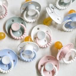 CMC Gold - Wholesale Pacifier - Baby - CMC 'Bubble' Dummies Sweet Peach