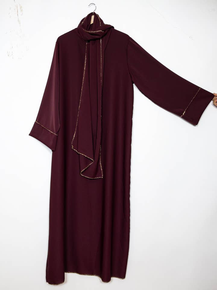 IDEAL OUTFIT - Wholesale Kaftan - Women's - Medina silk abaya for women ref:2377pk10