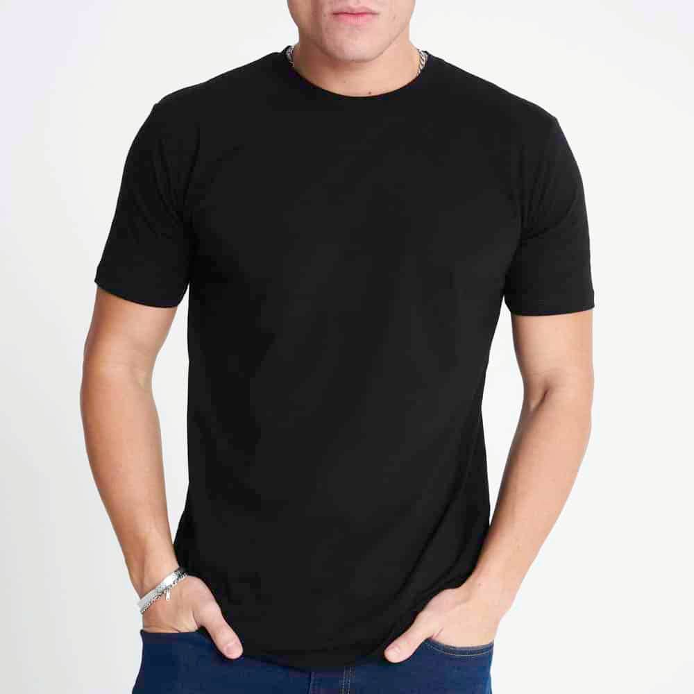 Carabou - Wholesale T-Shirt - Men's - Imp7 Plain T Shirt0